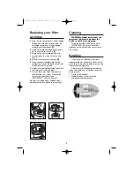 Preview for 6 page of Morphy Richards Filter rapide kettle Instructions Manual