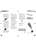 Preview for 1 page of Morphy Richards IB26009 Instruction & Styling Manual