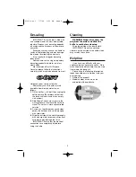 Preview for 5 page of Morphy Richards IB43012 Manual