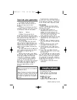 Preview for 6 page of Morphy Richards IB43012 Manual