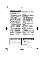 Preview for 6 page of Morphy Richards IB43093 Manual