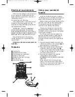 Preview for 4 page of Morphy Richards IB44490 Manual