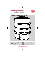 Предварительный просмотр 1 страницы Morphy Richards IB470001 User Manual