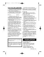 Preview for 1 page of Morphy Richards IB47002 Manual