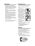 Preview for 7 page of Morphy Richards IB47071 Instructions Manual