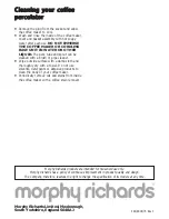 Preview for 4 page of Morphy Richards IB47430 Manual