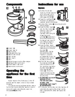 Preview for 4 page of Morphy Richards IB47540 Manual