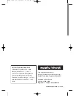 Preview for 2 page of Morphy Richards IB48590 Instructions Manual