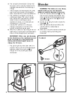 Предварительный просмотр 4 страницы Morphy Richards IB48960 Instructions Manual