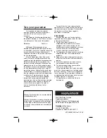 Preview for 8 page of Morphy Richards IB70450-1 Instructions Manual