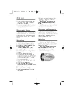 Предварительный просмотр 7 страницы Morphy Richards IB70452 Instructions Manual