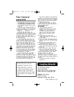 Preview for 8 page of Morphy Richards IB73340 Instructions Manual