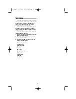 Preview for 8 page of Morphy Richards IB75100 Instructions Manual