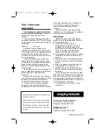 Preview for 10 page of Morphy Richards IB75100 Instructions Manual