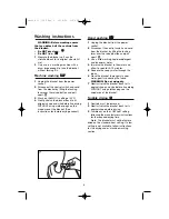 Предварительный просмотр 6 страницы Morphy Richards IB75219 Instructions Manual