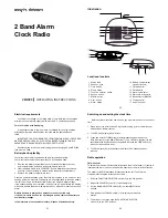 Morphy Richards IBCR1905 Operating Instructions предпросмотр