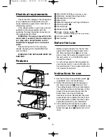 Preview for 3 page of Morphy Richards IBELEGANTET Manual