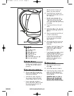 Preview for 4 page of Morphy Richards IIIUMA GLASS KETTLE 43128 Manual