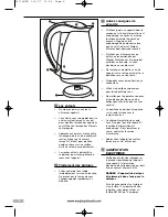 Preview for 8 page of Morphy Richards IIIUMA GLASS KETTLE 43128 Manual