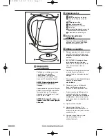 Preview for 30 page of Morphy Richards IIIUMA GLASS KETTLE 43128 Manual