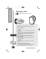 Morphy Richards ILLUMA GLASS KETTLE - REV 1 Manual preview