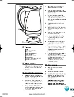 Preview for 4 page of Morphy Richards ILLUMA GLASS KETTLE User Manual