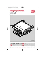 Предварительный просмотр 1 страницы Morphy Richards Intelligrill 48018 Instructions Manual