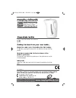 Preview for 1 page of Morphy Richards KT43530 Instructions Manual