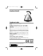 Preview for 3 page of Morphy Richards KT43740 Instructions Manual