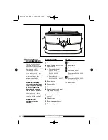 Предварительный просмотр 5 страницы Morphy Richards LATITUDE FOOD FUSION ASPECTS TOASTERS Instructions Manual