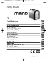 Morphy Richards Meno 44341 Instructions Manual preview