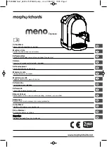 Preview for 1 page of Morphy Richards meno Espresso Instructions Manual