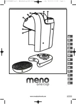 Preview for 2 page of Morphy Richards MENO ONE CUP Instruction Manual