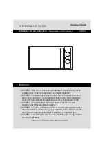 Preview for 1 page of Morphy Richards MM820CXN-PM0F Installation & User'S Instructions