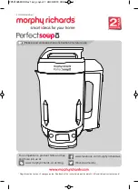 Morphy Richards Perfect Soup 501025 Manual preview