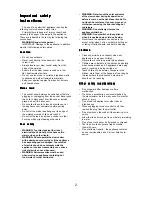 Preview for 2 page of Morphy Richards Round slow cooker Instructions Manual