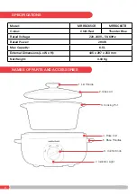 Preview for 2 page of Morphy Richards Sear and Stew MRRSC65CR Instruction Manual