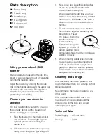 Preview for 3 page of Morphy Richards SM3006 User Manual