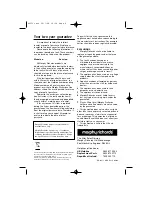 Preview for 8 page of Morphy Richards Steam Generator Replacement Parts Manual