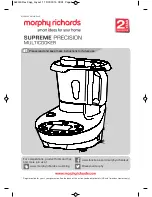 Предварительный просмотр 1 страницы Morphy Richards Supreme Precision 10 in 1 Multicooker Instructions Manual