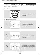 Preview for 14 page of Morphy Richards SUPREME PRECISION Instructions Manual