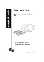 Предварительный просмотр 1 страницы Morphy Richards Toast and Grill Instructions Manual