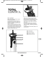 Предварительный просмотр 133 страницы Morphy Richards TOTAL CONTROLS Instructions Manual