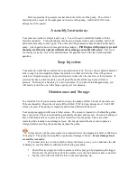 Preview for 3 page of Morpower Horizontal Series Owner'S Manual