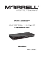 Preview for 1 page of Morrell SW-MNG-24GE2GSFP User Manual