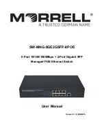 Предварительный просмотр 1 страницы Morrell SW-MNG-8GE2GSFP-8POE User Manual