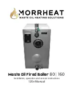 Предварительный просмотр 1 страницы MorrHeat MHB160 Installation, Operation And Service Instructions