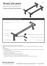 Morris and Alexander SET-32 Fitting And User Instructions preview