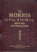 Morris 11.9 h.p. Service Information предпросмотр