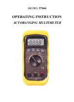 Morris 57044 Operating Instruction preview